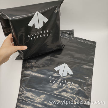 plastic poly mailer clothes packaging black shipping bags